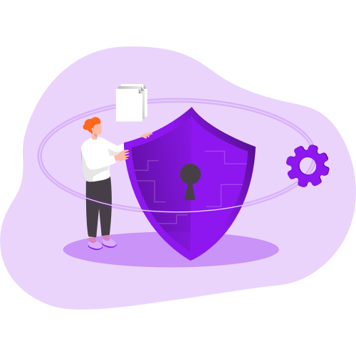 cloud hosting illustration